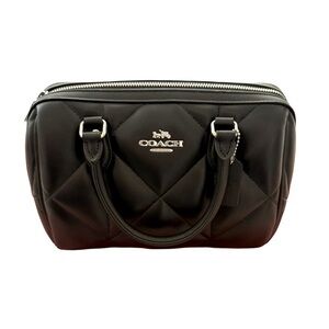Coach Black Rowan Bag